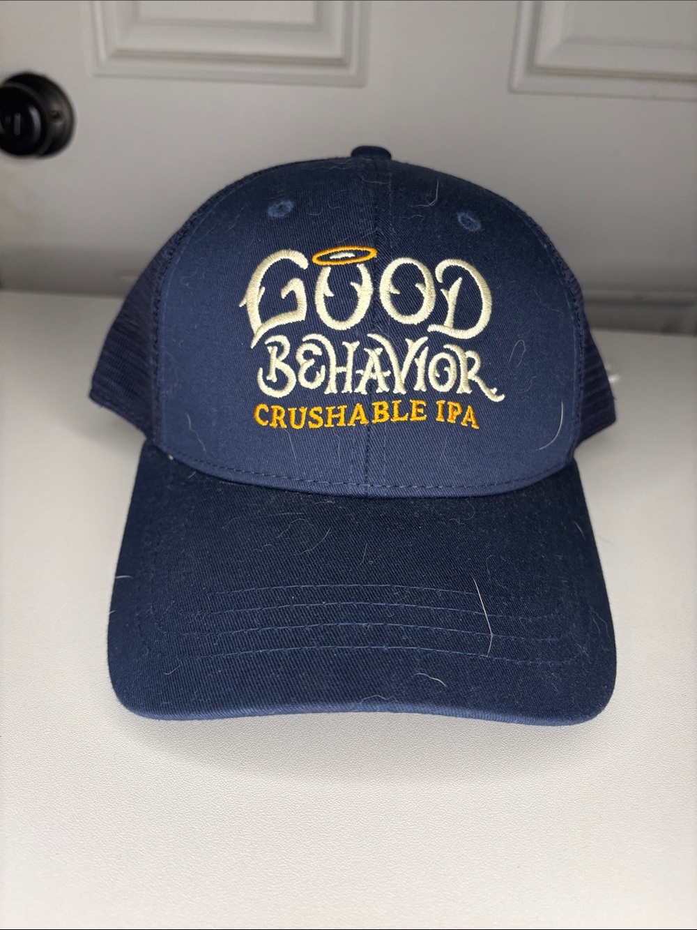 Good Behavior Crushable IPA Navy Trucker Hat